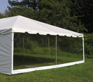 Tent Clear sidewall 8' (Per linear foot)